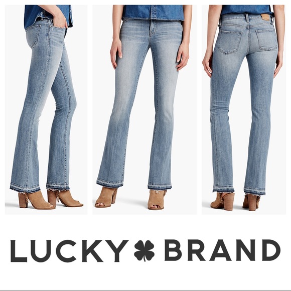 NWT Lucky Brand Brooke Mid-Rise Flare SZ 12/31 - Picture 3 of 14